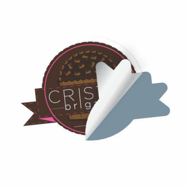 Rolo de Adesivos Formato Personalizado