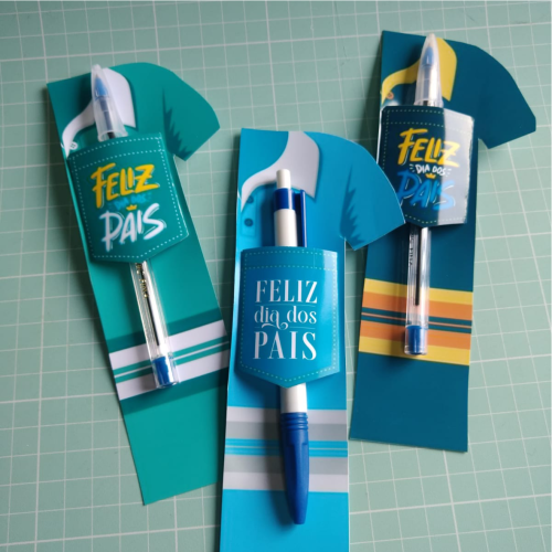 Card Camisa + Caneta