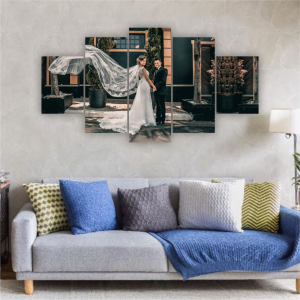 Quadro Mosaico Placa MDF 3mm  Impressão Colorida Sem Verniz Corte Reto Fita Dupla Face no Verso